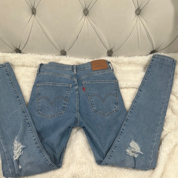 Signature by Levi Strauss Blue Skinny Jeans - Picture 4 of 7